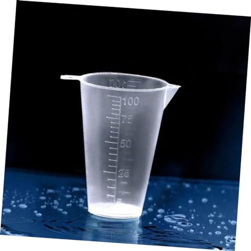 40pcs Farm Measuring Cup Accurate Liquid Measuring Tools Plastic with Scales for Garden Orchard Use and Leakproof Design
