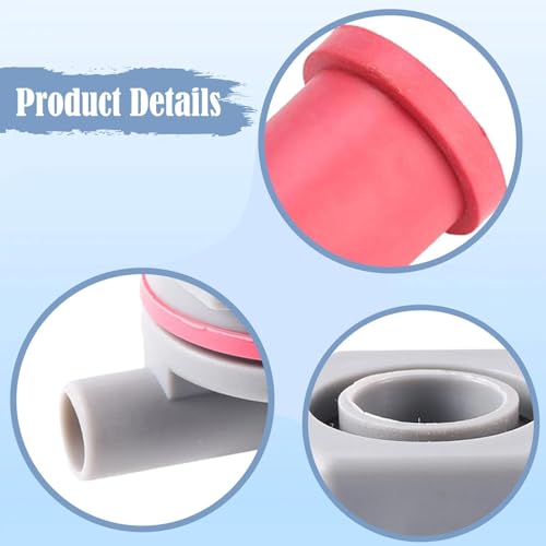 Calf Feeder Pacifier, Soft Feeding Teat, Anti Backflow with Fixed Base Drinking Nipple for, Lamb, Donkey Feeding Device