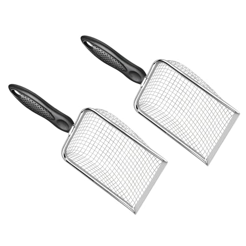 Heavy Duty Stainless Steel Chicken Manures Shovel for Easy of Poultry Coops with Ergonomic Handle