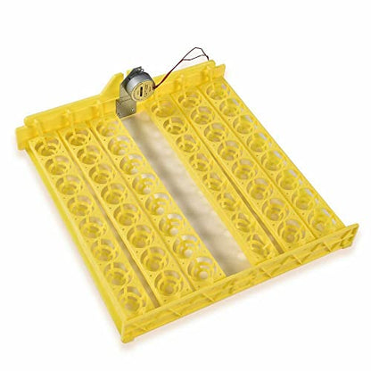 CROSSDESIGN Automatic Digital Egg Incubator Poultry Hatcher Machine Breeder w/Temperature Control & Auto Turning for Hatching Chicken Duck Goose Quail Birds 96 Eggs - size: 96 Eggs