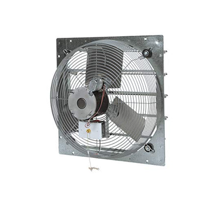 TPI Corporation CE20-DS Direct Drive Exhaust Fan – 120 Volt, 20 Inch Shuttered Industrial Fan. Workshop Ventilation Fans