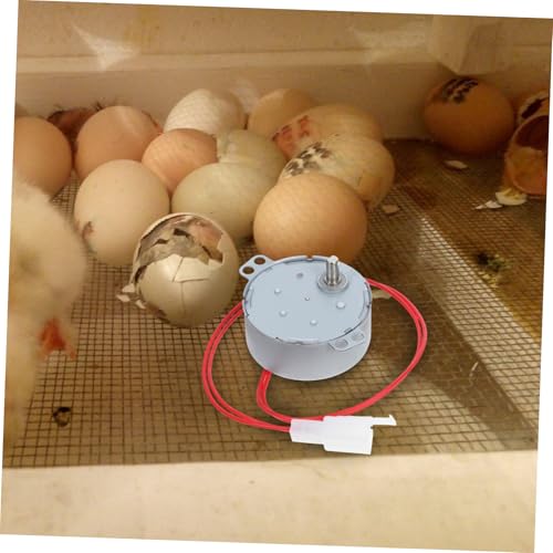 Egg Turner Motor Replacement Part for Incubator Automatic Operation Easy Installation Energy Efficient Accessory for Egg Hatching Equipment