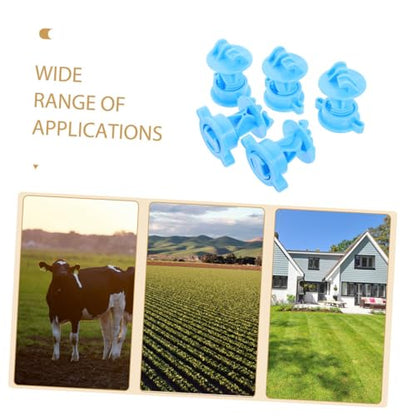 Balacoo 10Pcs Line Insulators for Electric Fence Material for Livestock and People Farm and Pasture Accessories Electric Fence Post Insulators