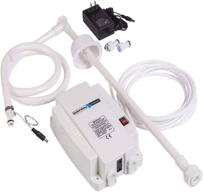 TDRSUPER Bottled Water Dispenser Pump System with Single Inlet, 110V 60PSI Drinking Water Electric Water Pump,Compatible with Coffee/Tea Maker, Water Dispenser,Ice Maker,Refrigerator - style: New Single Inlet