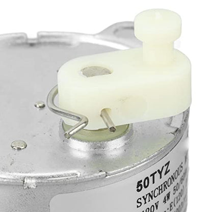 Replacement Egg Turner Motor, 4W Egg Turner Rotator Incubator Motor Electric Synchron Motor with Connector for Chickens Ducks Goose Birds Egg Hatching (100-120v)