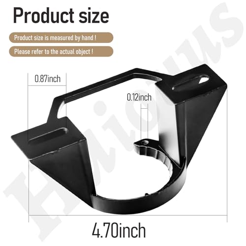 Ceiling Fan Mounting Bracket Kits With Installation Accessories Compatible With Living Room, Light Fixtures And Cathedral Ceiling Fans, Replace 77059 Ceiling Fan Mounting Bracket Black (No wires)