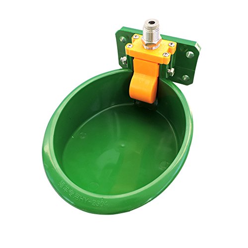 Automatic Hog Water Bowl for Swine Pig Sheep Livestock Plastic Goat Waterer | Self-Fill Cattle Water Trough, Animal Watering Supplies Multi-Purpose Bucket Drinker Cow Water Dispenser