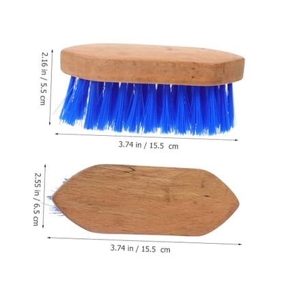 Kisangel Horse Grooming Brush Hard Bristles for Cleaning Multi-functional Design Cattle and Donkeys Lightweight and Portable Easy to Use for Grooming and Shedding