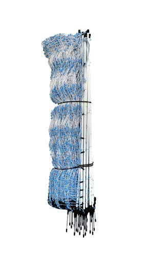 Premium Plus+ Braided Electric Poultry Netting - 48" x 164' | Ideal for Backyards, Farms, and Ranches