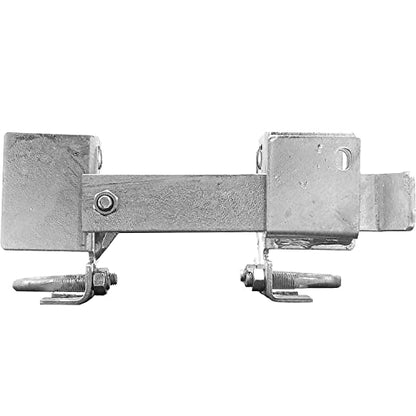 Chain Link Residential Strong Arm Double Gate Latch - Latches Two Gates Together Without the Need of a Drop Rod - Chain Link Double Gate Latch for 1-3/8" Gate Frames - size: Residential - Each