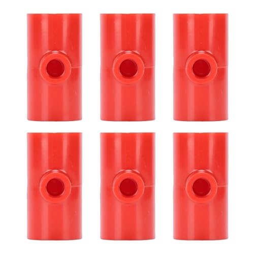 20PCS Chicken Waterer Tee Fittings, PVC Tee Fittings Automatic Poultry, Threaded Poultry Nipples Chicken Water Drinker & Feeder Cups