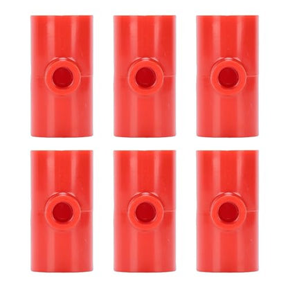 20PCS Chicken Waterer Tee Fittings, PVC Tee Fittings Automatic Poultry, Threaded Poultry Nipples Chicken Water Drinker & Feeder Cups