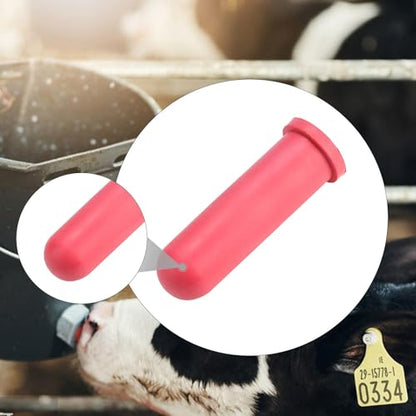 Calf Feeder Pacifier Drinking Replacement Soft Rubber Feeding Teat Food Grade for Horse Calves Feeding Device