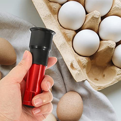 Generic LED Egg Candler Light: High Cool LED Light Candling Lamp Incubation Equipment for Distinguish Chickens Ducks Birds Eggs Embryo - color: Red