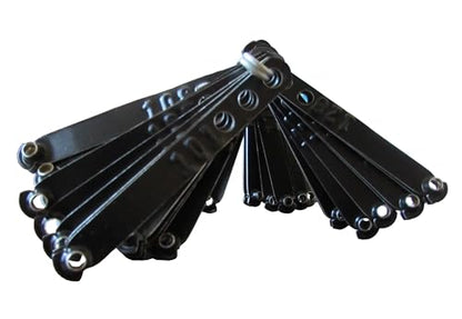 Leg Bands NOT Stamped Aluminum Chicken Poultry Duck Leg Identification Rings (100, Black) - color: Black