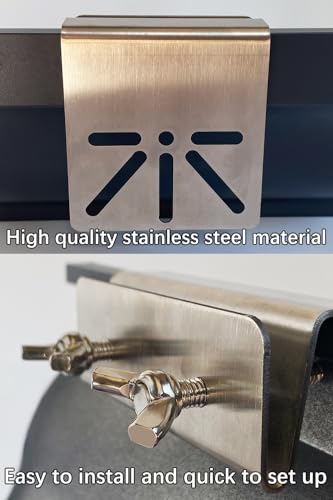 Stainless Steel Surveillance Camera Mounting Bracket, Pole Bracket, Camera Housing Bracket, No Drilling Required, Adjustable, Easy Installation, Surveillance Camera, Cylindrical Bracket (NEW-2) - color: NEW-2