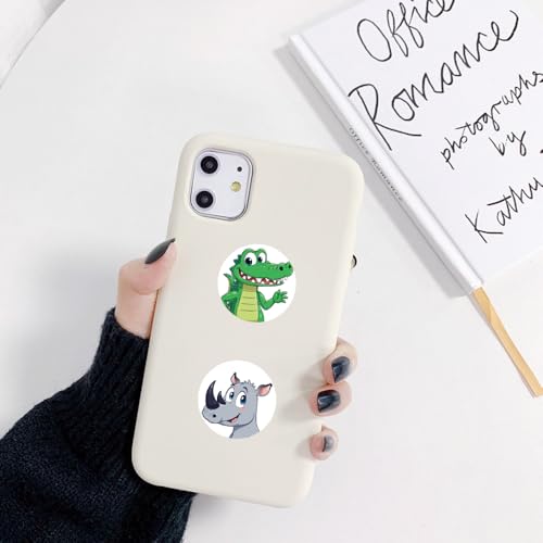 1000 Pcs Cute Animal Stickers for Boys and Girls.Waterproof Vinyl Sticker Packs for Water Bottles Phone Case Laptop Book.2 Roll 1 Inch Kawaii Stickers Bulk - color: Cute Animal