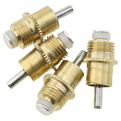 Heyous 10PCS 1.1x0.4inch Rabbit Drinker Copper Spouts Metal Long Type Waterer Drinking Tool Suitable for Small Animals
