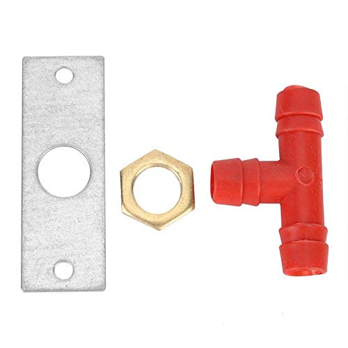 Mumusuki Rabbit Nipple Drinker Kit, 10Pcs Metal Automatic Rabbit Watering System Kit Waterer Bunny Rodent Poultry Watering System Tool Cage Accessories