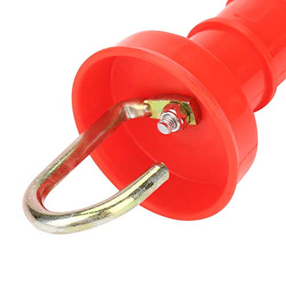 KIMISS 10pcs Insulated Spring Gate Handles with 10 Pcs Insulators for Electric Fence 10pcs Insulated Spring, KIMISStq71gi2af0