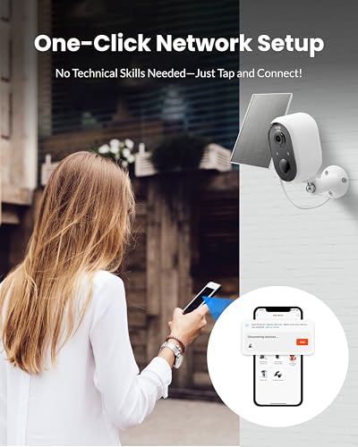 Aurumbach Solar Security Camera Outdoor Wireless 2 Pack, 2K Color Night Vision, Battery Powered PIR Motion Detection,2.4GHz WiFi Cameras for Home Surveillance, Light and Sound Alarm, 2-Way Audio - style: 2 pack