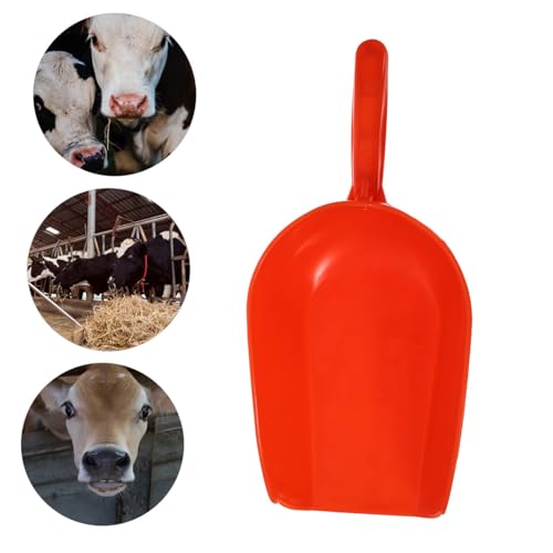 210g Large Livestock Feed Scoop Reusable Shovel for Farm Animal Feeding Ergonomic Handle for Comfortable Use Smooth Edges for Safe Handling