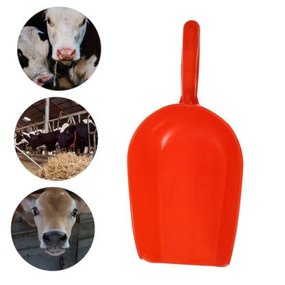 210g Large Livestock Feed Scoop Reusable Shovel for Farm Animal Feeding Ergonomic Handle for Comfortable Use Smooth Edges for Safe Handling