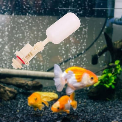 Float Valve Automatic Waterer Bowl Ball Valve with Adjustable Arm and Butterfly Nuts for Livestock Water Tanks Suitable for Cattle Sheep Dogs Farm, as described, 20.5cm High Pressure - size: 20.5cm High Pressure
