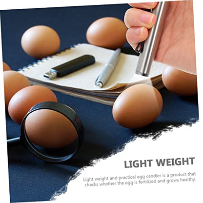 SUPVOX Egg Candler 2PCS Convenient Candling Lights for Household Use Non-Electric Hanging Egg Tester for Chicken Duck Goose