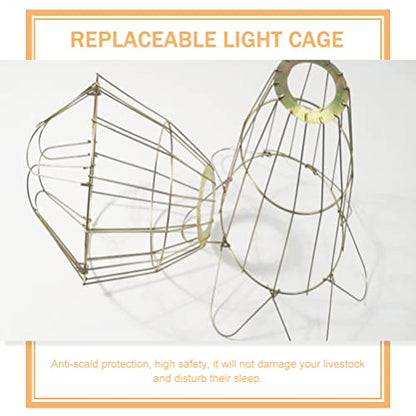 ibasenice Heat Lamp Bulbs Livestock Lamp Shade Explosion Proof Explosion Proof Heating Anti Scald Net 3 Pcs Snake Cage