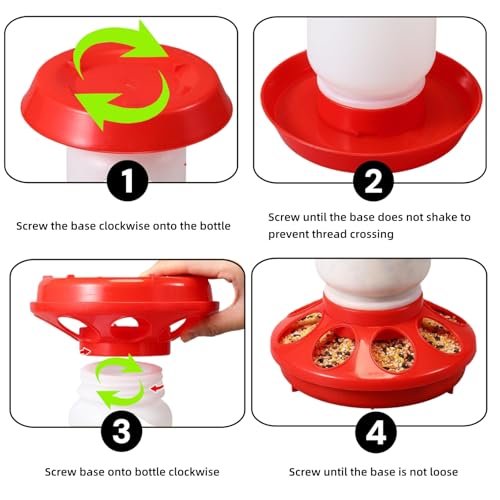 Chick Feeder Waterer Set for Chicken Chick Coop