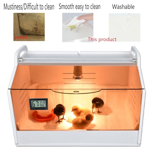 Intelligent Brooder Box 10-15 Newborns Chicks Quail Birds Small Animals Manual Incubators Poultry Heater Breeding Box