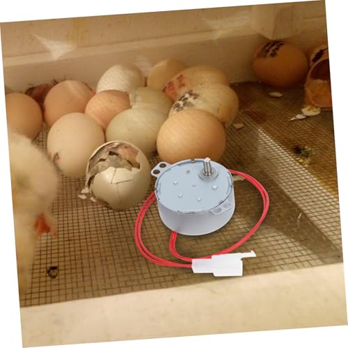 Incubator Motor Turner for Incubator Automatic Rotation Accessory Precision Turning Mechanism for Optimal Hatching Conditions Convenient Connection Wire Included