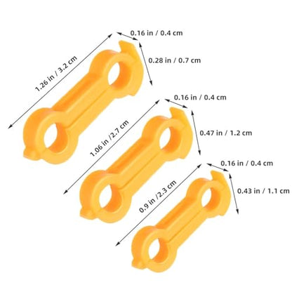 Chicken Leg Bands 60 Pcs Chick Leg Correction Brace PVC Adjustable Splay Support for Chicks Healthy Growth Reusable Poultry Care