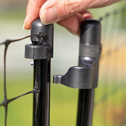 Omlet Chicken Fencing | High Poultry Netting with Door | Significantly Higher Than Other Moveable Fencing Options on The Market | Give Your Chickens More Space | 69ft - size: 69ft