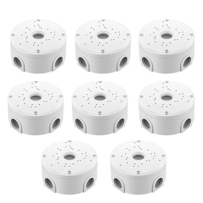 8 Pack Security Camera Junction Box Outdoor-ABS Universal Security Camera Mount Bracket for IP Camera - size: 8 Pack