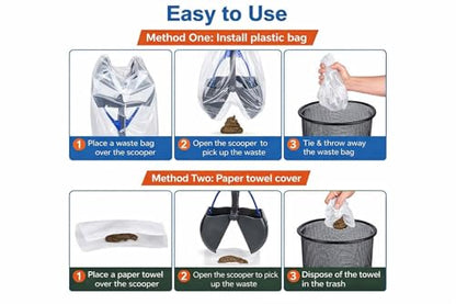 Premium Pet Waste Pooper Scooper Large 24"