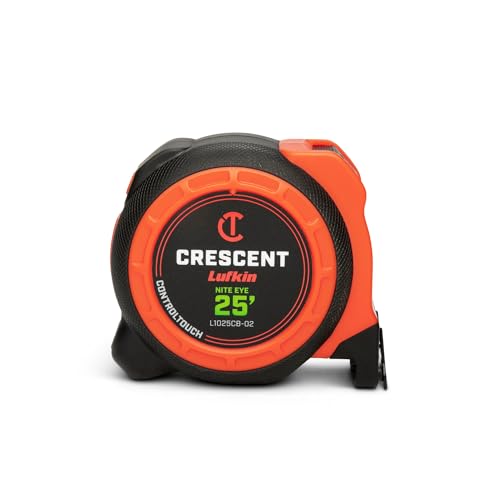 Crescent Lufkin 1-3/16" x 25' CONTROLTOUCH NITE EYE™ Tape Measure | L1025CB-02