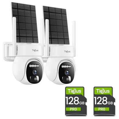 2 Packs 128GB SD Card for Security Camera, Memory Card Full HD Video Compatible with Digital Camera - color: 128G SD-2 Pack