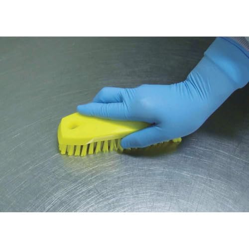 Vikan 35873 Brush,Scrub,Medium,7",PP/PBT,Blue - color: Blue