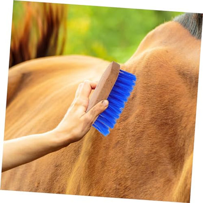 ibasenice Horse Grooming Brush Ergonomic Horse Hair Cleaning Tool for Fur Care Comfortable Mane and Cattle and Donkeys
