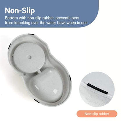 Pet Water Dispenser for Large Dogs and Multi-Pet, 3 Gallon Dog Water Bowl Dispenser, Basic Automatic Gravity Dog Cat Water Feeder, Large Capacity Pets Drinking Fountain, BPA-Free