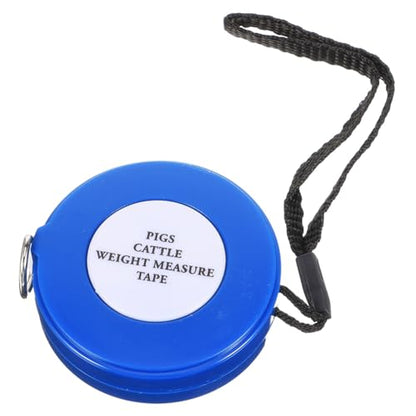 Animal Body Measuring Tape 2.5m Blue Flexible Cattle Pig Goat Weight and Chest Tape Measure for Livestock Farm Use Style