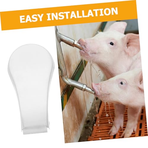 Sosoport Versatile Livestock Watering : Stainless Steel Auto Water Bowl for Cattle Sheep Pigs Effortless Use