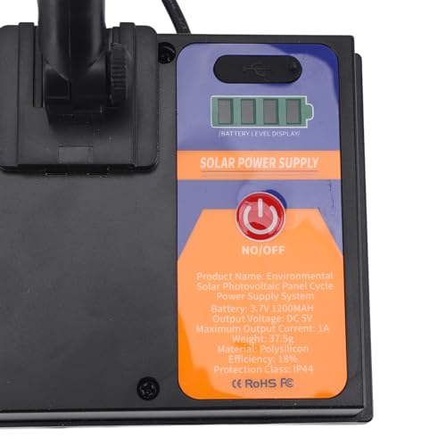 Automatic Chicken Coop Door Opener, Solar Battery Powered with LED Display, Timer Function, Double Doors Electric for Chickens, Ducks, Geese, Easy to Set Opening and Closing Time (Black) - color: Black