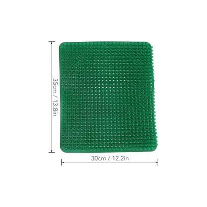 YOUTHINK 6 Pack Washable Nesting Pads, Chicken Nesting Boxes, 12.5 X 11.5 Inch Liners, Reusable Mats, Soft and Proof Water, Cushioned and Breathable, Scratch impervious, Easy to Cut (Green) - color: Green
