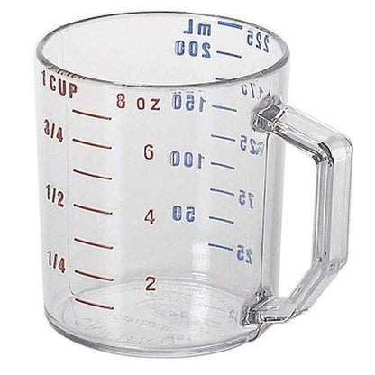Cambro Measure Cup 1 Cup Clear (25MCCW135) - size: 1 cup