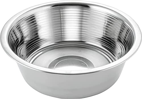 3-Pack Stainless Steel Dog Bowls 8 Cups (1.9L), Durable Metal Pet Food & Water Dish for Medium to Large Dogs – Rust-Resistant