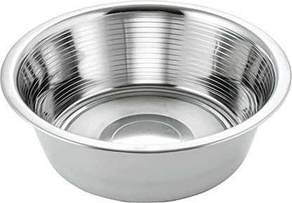 3-Pack Stainless Steel Dog Bowls 8 Cups (1.9L), Durable Metal Pet Food & Water Dish for Medium to Large Dogs – Rust-Resistant