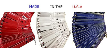 Pinnon Hatch Farms Leg Bands NOT Stamped Aluminum Chicken Poultry Duck Leg Identification Rings (100, Silver) - color: Silver